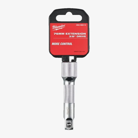Удлинитель для головок хромированний MILWAUKEE 3/8'', 76мм