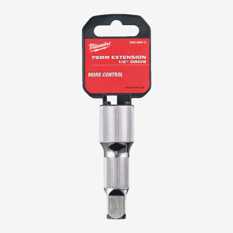 Удлинитель для головок хромированний MILWAUKEE 1/2'', 76мм