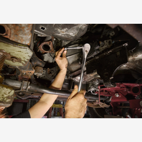 Удлинитель для хромированный головок MILWAUKEE 1/2'', 254мм