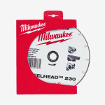 Диск алмазный Speedcross Steelhead 230 MILWAUKEE, Ø230мм, по металлу