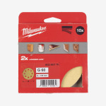 Круг шлифовальный MILWAUKEE HP 8 отв. H&L, Ø125мм, зерно 60, (10шт) Круг шлифовальный MILWAUKEE HP 8 отв. H&L, Ø125мм, зерно 60, (10шт)