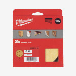 Круг шлифовальный MILWAUKEE HP 6 отв. H&L, Ø150мм, зерно 40, (10шт) Круг шлифовальный MILWAUKEE HP 6 отв. H&L, Ø150мм, зерно 40, (10шт)