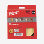 Круг шлифовальный MILWAUKEE HP 6 отв. H&L, Ø150мм, зерно 180, (10шт) Круг шлифовальный MILWAUKEE HP 6 отв. H&L, Ø150мм, зерно 180, (10шт)