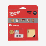 Круг шлифовальный MILWAUKEE HP 6 отв. H&L, Ø150мм, зерно 320 Круг шлифовальный MILWAUKEE HP 6 отв. H&L, Ø150мм, зерно 320