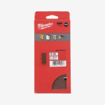 Бумага шлифовальная MILWAUKEE 8 отв. H&L, 93х185мм, зерно 80, (10шт) Бумага шлифовальная MILWAUKEE 8 отв. H&L, 93х185мм, зерно 80, (10шт)