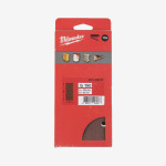 Бумага шлифовальная MILWAUKEE 8 отв. H&L, 93х185мм, зерно 180, (10шт) Бумага шлифовальная MILWAUKEE 8 отв. H&L, 93х185мм, зерно 180, (10шт)