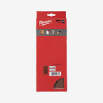 Бумага шлифовальная MILWAUKEE 14 отв. H&L, 115х230мм, зерно 120, (10шт)