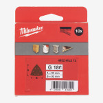 Бумага шлифовальная MILWAUKEE 6 отв. H&L, 93х93х93мм, зерно 180, (10шт) Бумага шлифовальная MILWAUKEE 6 отв. H&L, 93х93х93мм, зерно 180, (10шт)