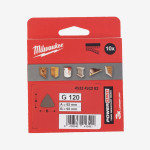 Сетка шлифовальная MILWAUKEE PG Mesh HL, 93х93х93мм, зерно 120, (10шт) Сетка шлифовальная MILWAUKEE PG Mesh HL, 93х93х93мм, зерно 120, (10шт)