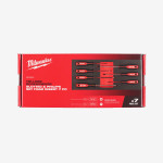 Ложемент з викрутками магнітними MILWAUKEE з тригранною рукояткою, SL+PH (7шт)