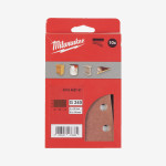 Бумага шлифовальная MILWAUKEE 8 отв. H&L, 83х133мм, зерно 240, (10шт) Бумага шлифовальная MILWAUKEE 8 отв. H&L, 83х133мм, зерно 240, (10шт)
