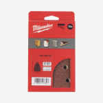 Бумага шлифовальная MILWAUKEE 7 отв. H&L, 100х147х147мм, зерно 60, (10шт) Бумага шлифовальная MILWAUKEE 7 отв. H&L, 100х147х147мм, зерно 60, (10шт)