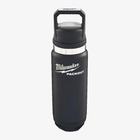Пляшка-термос PACKOUT MILWAUKEE 710 мл, чорна Пляшка-термос PACKOUT MILWAUKEE 710 мл, чорна