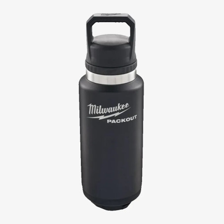 Пляшка-термос PACKOUT MILWAUKEE 1065 мл, чорна Пляшка-термос PACKOUT MILWAUKEE 1065 мл, чорна
