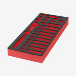 Ложемент для головок хромованих 1/2'' (28шт) MILWAUKEE