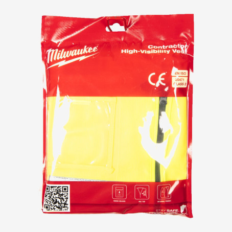 Жилет сигнальный Hi-Viz MILWAUKEE, желтый (4XL/5XL) Жилет сигнальный Hi-Viz MILWAUKEE, желтый (4XL/5XL)