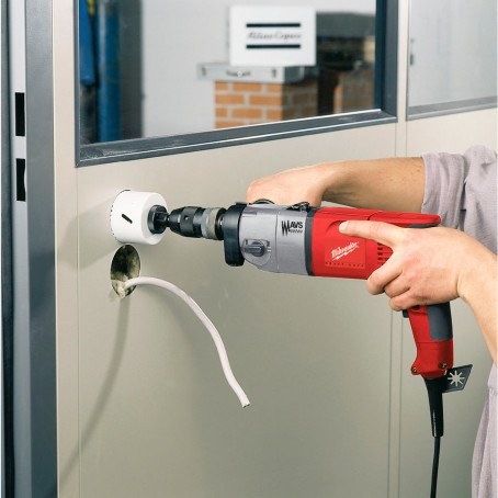 Дрель с ударом двухскоростная MILWAUKEE, PD2E 24 RS, 1010Вт