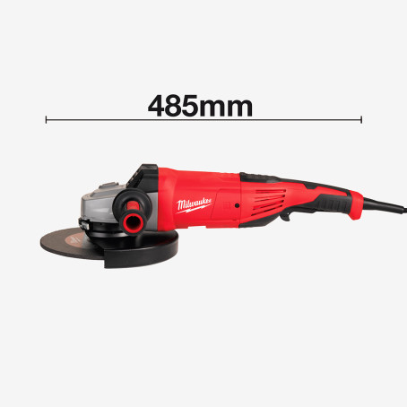 Шлифмашина угловая MILWAUKEE, AG 22-230 E DSET, 2200Вт, Ø230мм (+ алмазный диск)