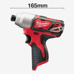 Винтоверт аккумуляторный 1/4'' HEX MILWAUKEE, M12 BID-0
