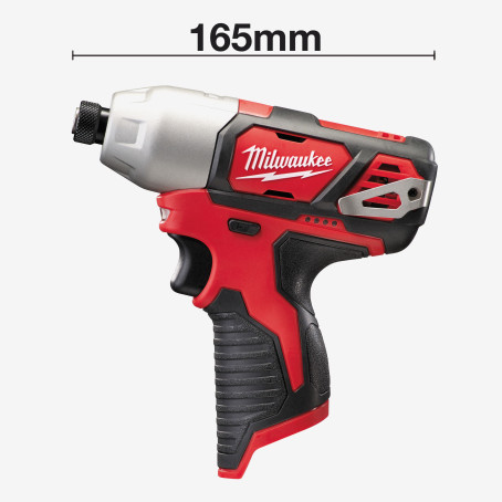 Винтоверт аккумуляторный 1/4'' HEX MILWAUKEE, M12 BID-0