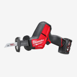 Пила шабельна акумуляторна MILWAUKEE, M12 CHZ-402C (+ заряд.пристрій, 2 акум.Х 4Аг, кейс)