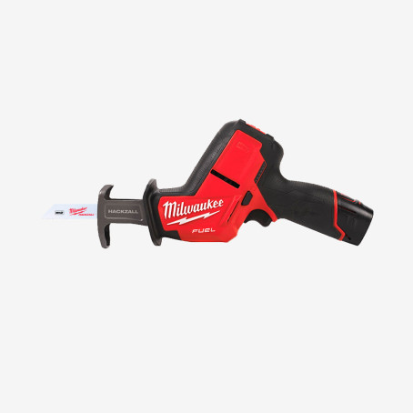 Пила шабельна акумуляторна MILWAUKEE, M12 CHZ-202X (+зар.пр., 2 акум.Х 2Аг, HDкейс)