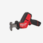 Пила шабельна акумуляторна MILWAUKEE, M12 CHZ-202X (+зар.пр., 2 акум.Х 2Аг, HDкейс)