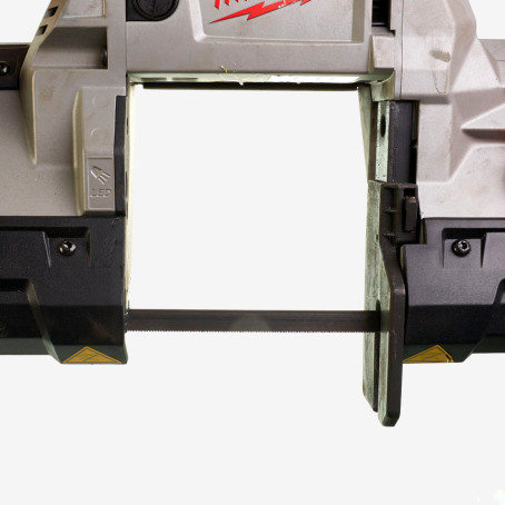 Пила стрічкова акумуляторна MILWAUKEE, M18 CBS125-502C (+зар.пр., 2 акум.Х 5Аг, кейс)