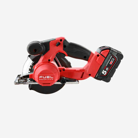 Пила дискова ручна по металу акум. MILWAUKEE, M18 FMCS-502X, Ø150мм (+зар.пр., 2акум.Х5Аг, HDкейс)