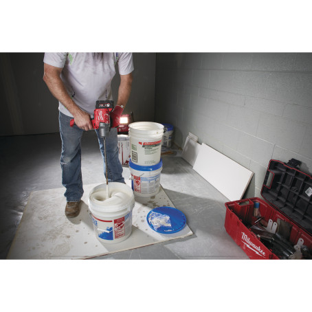 Міксер будівельний акумуляторний MILWAUKEE, M18 FPM-0X (HD кейс) Міксер будівельний акумуляторний MILWAUKEE, M18 FPM-0X (HD кейс)
