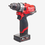 Дриль-шурупокрут акумуляторний MILWAUKEE, M12 FDD-402X, 44Нм (+заряд.пр., 2акум.Х4Аг,HDкейс)(заміна на 4933479874)