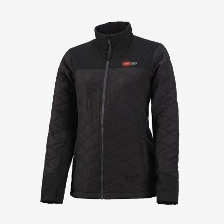 Куртка с подогревом женская MILWAUKEE, M12 HJP LADIES-0(XXL), черная (размер XXL) Куртка с подогревом женская MILWAUKEE, M12 HJP LADIES-0(XXL), черная (размер XXL)