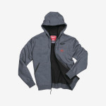 Куртка (толстовка) с электроподогревом аккумуляторная MILWAUKEE, M12 HH GREY3-0 (XL), серая
