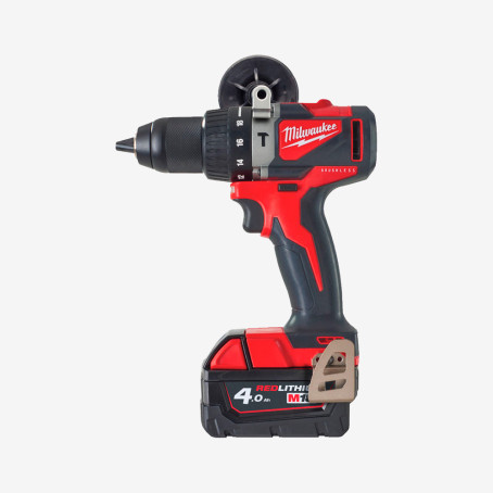 Дрель-шуруповерт с ударом аккумуляторная MILWAUKEE, M18 BLPD2-402X