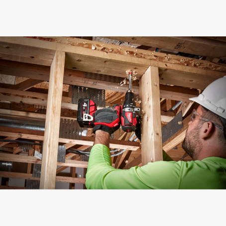 Дрель-шуруповерт с ударом аккумуляторная MILWAUKEE, M18 BLPD2-402X