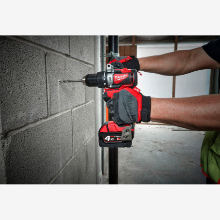 Дрель-шуруповерт с ударом аккумуляторная MILWAUKEE, M18 BLPD2-402X
