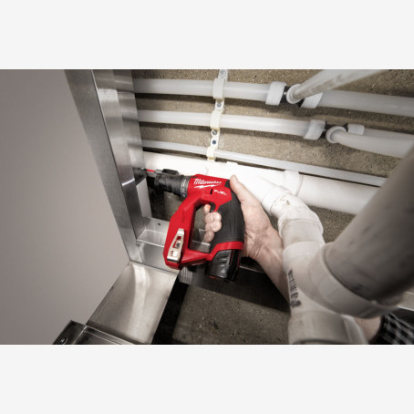 Дриль-шурупокрут акумуляторний MILWAUKEE, M12 FDDXKIT-202X, 34Нм(+зар.пр.,2акум.Х2Аг,4насад.,HDкейс)