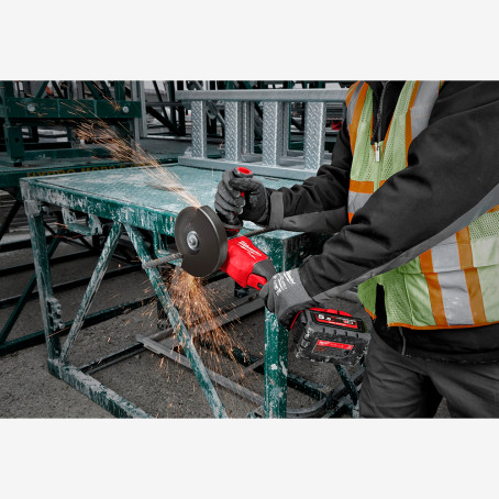 Шлифмашина угловая аккумуляторная MILWAUKEE, M18 FHSAG125XPDB-0, Ø125мм Шлифмашина угловая аккумуляторная MILWAUKEE, M18 FHSAG125XPDB-0, Ø125мм