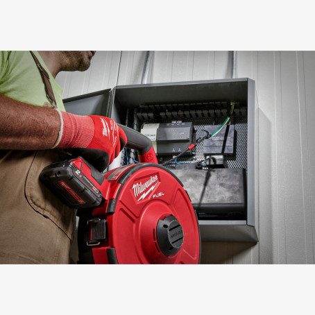 Устройство аккумуляторное для протягивания кабеля MILWAUKEE, M18 FPFT-202, 30м