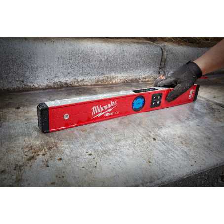 Уровень цифровой аккумуляторный MILWAUKEE, L4 REDSTICK, 120см