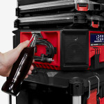 Радіоприймач із зарядним пристроєм MILWAUKEE, PACKOUT, M18 PRCDAB+