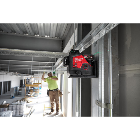 Нивелир лазерный 3D аккумуляторный MILWAUKEE, M12 3PL-401C Нивелир лазерный 3D аккумуляторный MILWAUKEE, M12 3PL-401C