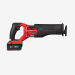 Пила шабельна акумуляторна MILWAUKEE, M18 FSZ-502X (+зар.пр., 2 акум.Х 5Аг, HDкейс)