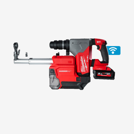 Перфоратор SDS-PLUS акумуляторний. MILWAUKEE, M18 FUEL ONEFHPXDEL-552C Перфоратор SDS-PLUS акумуляторний. MILWAUKEE, M18 FUEL ONEFHPXDEL-552C