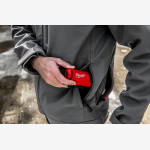 Куртка с подогревом MILWAUKEE, M12 HJGREY5-0(XXXL), серая (размер XXXL) Куртка с подогревом MILWAUKEE, M12 HJGREY5-0(XXXL), серая (размер XXXL)