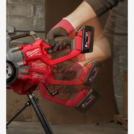 Инструмент резьбонарезной аккумуляторный MILWAUKEE, M18 FUEL FPT114-802CA, 1 1/4''