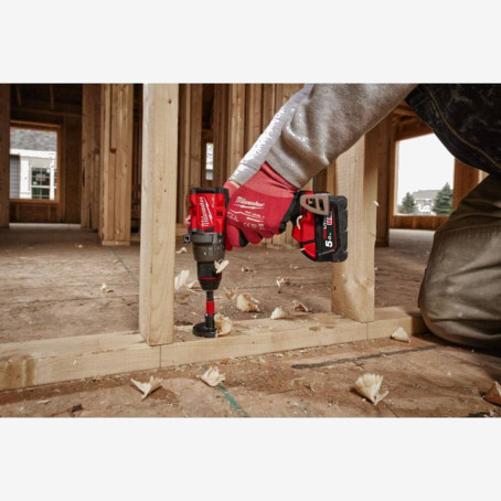 Дриль-шурупокрут акумуляторний MILWAUKEE, M18 FDD3-0X, 158Нм (HDкейс) (+акк., M18 B5 (5Aг))