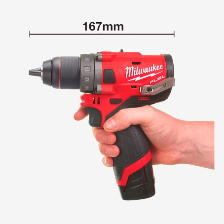 Дриль-шурупокрут з ударом акумуляторний MILWAUKEE, M12 FPD2-602X (+зар.пр., 2 ак.Х 6Аг, HDкейс) Дриль-шурупокрут з ударом акумуляторний MILWAUKEE, M12 FPD2-602X (+зар.пр., 2 ак.Х 6Аг, HDкейс)