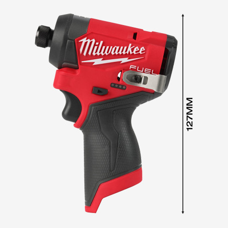 Гвинтокрут акумуляторний 1/4'' HEX MILWAUKEE, M12 FID2-602X, 170Нм (+зар.пр., 2 аккум.Х 6Аг, HDкейс)