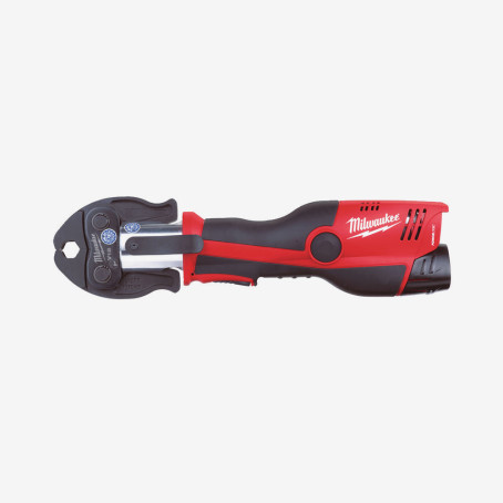 Обжимник гидравлический акум. для труб MILWAUKEE, M12 ONEHPT-202C M-SET (+ЗУ, 2ак.Х2Ач,M-клещи,кейс)